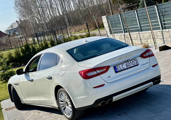 Maserati Quattroporte cena 143000 przebieg: 52000, rok produkcji 2014 z Łowicz małe 254